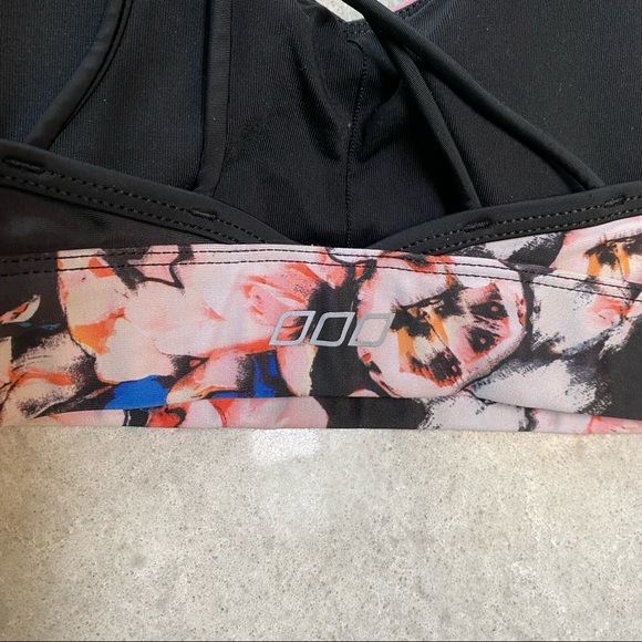 Lorna Jane Floral Padded Sports Bra - Picture 4 of 5